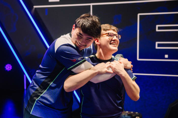 Evil Geniuses C0M and Boostio VCT Americas League